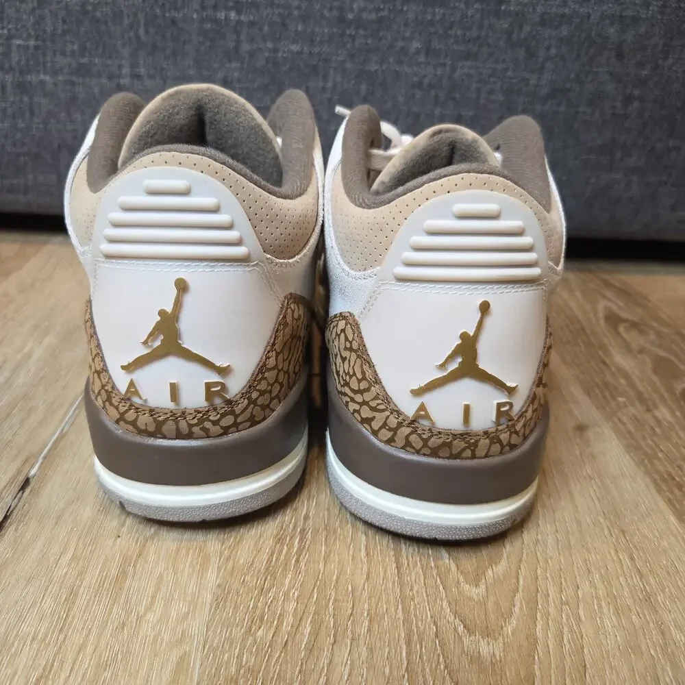 Nike Air Jordan 3 Retro Palomino CT8532-102 Men's Size 10 Brown Suede No Box